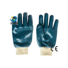 Gants bleus en nitrile, protecteurs du travail, gants de travail de sécurité (N6033)